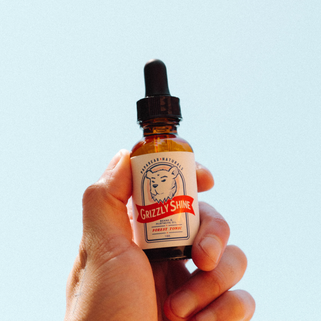 Grizzly Shine Beard Oil - 1 oz