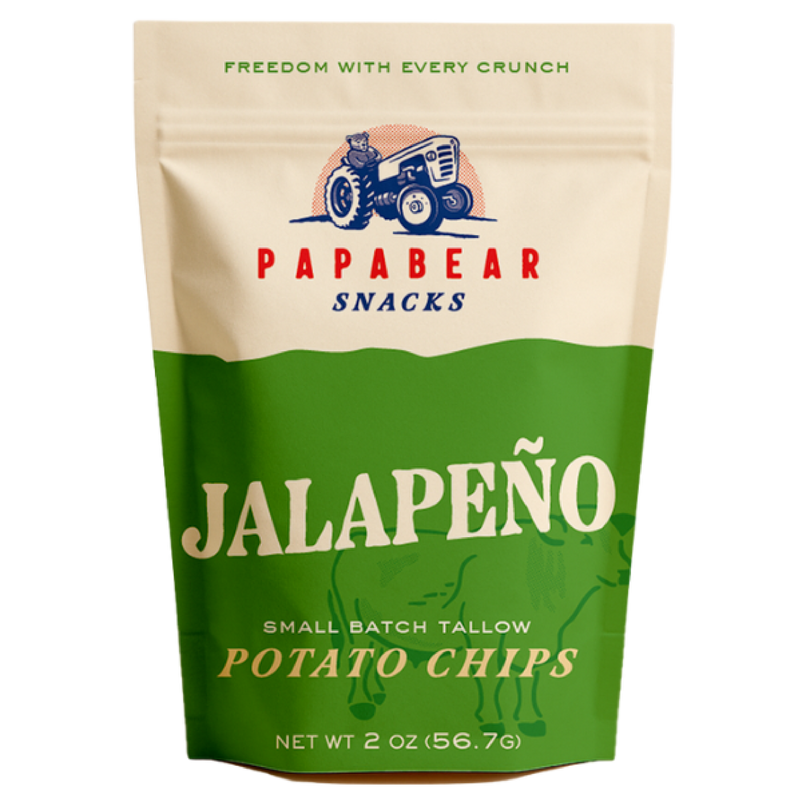 Grass-fed Jalapeño Tallow Chips