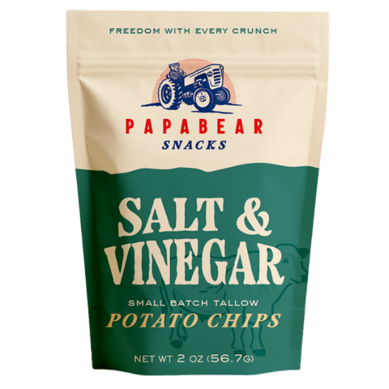 Grass-Fed Salt & Vinegar Tallow Chips