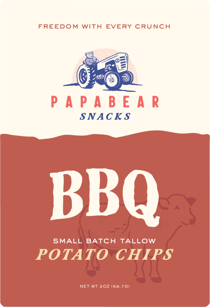Grass-fed BBQ Tallow Chips